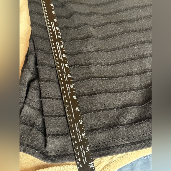 Trina Turk Black Textured Sheer Shift Dress Size 4 80% Cotton Silk Lined - Picture 6 of 10